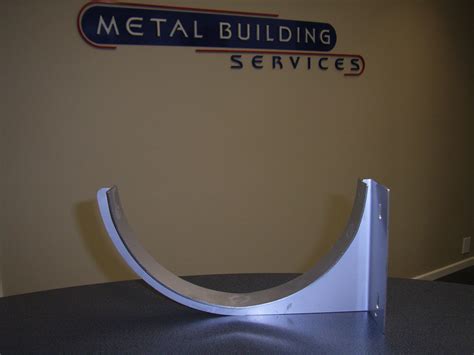 half circle metal bracket|half round gutter bracket spacing.